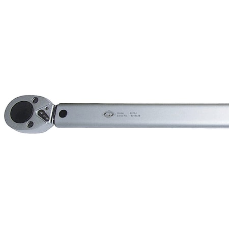 American Forge & Foundry 3/4 in Drive Ratcheting Torque Wrench, 100-600 ft/lbs 41054